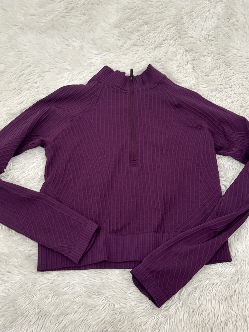 🟣 Lululemon Rest Less Crop Top